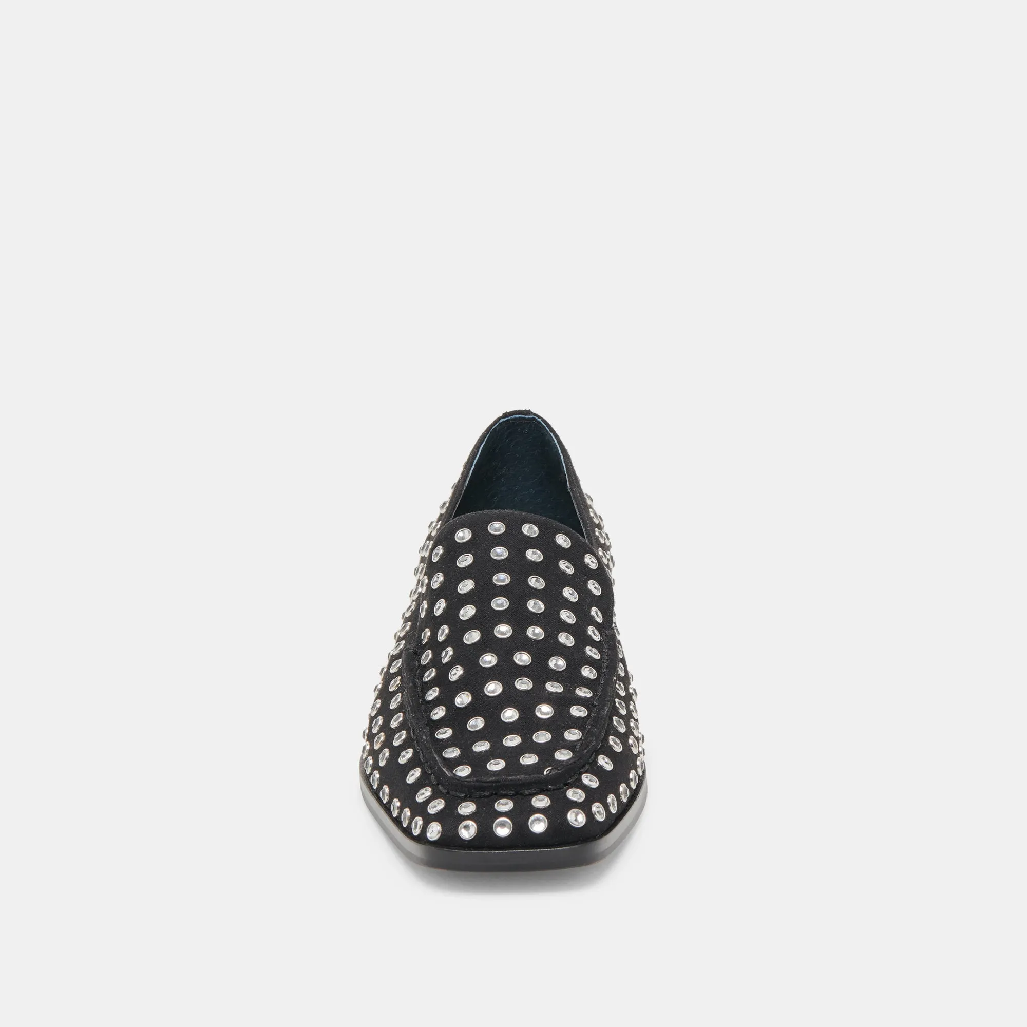 BENY CRYSTAL STUD FLATS BLACK CRYSTAL - re:vita