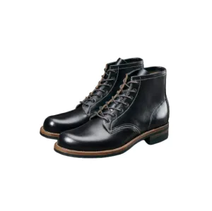 Broad Round Toe Derby Boots