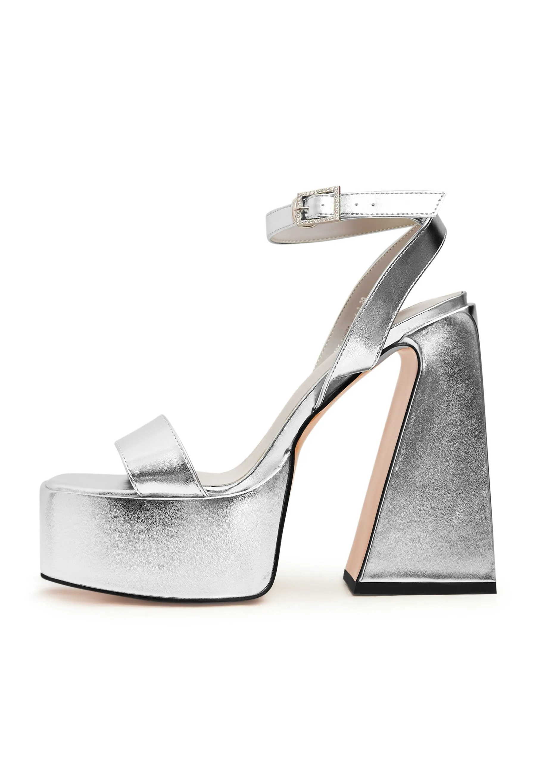 Elevated Elegance Sandals - Silver