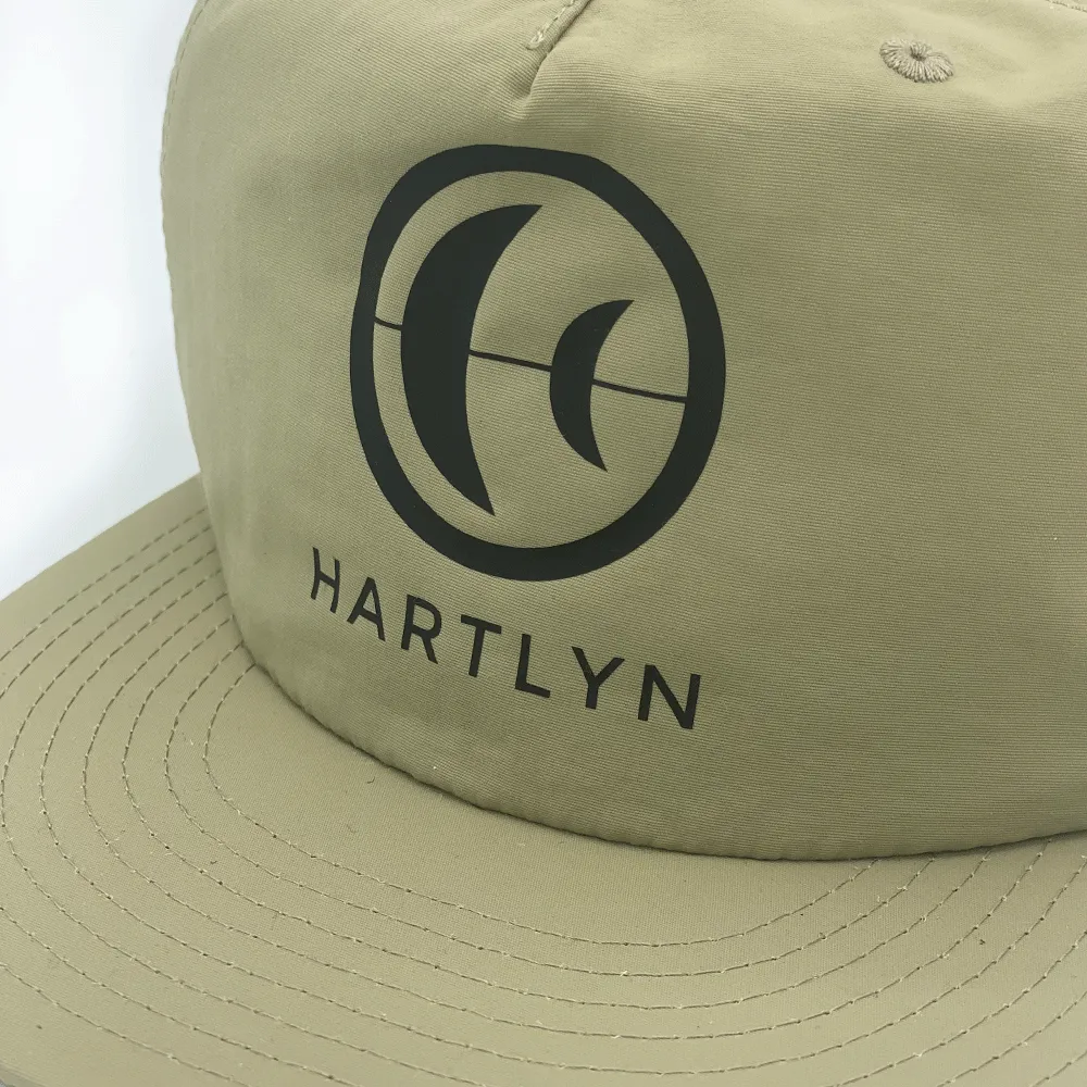 Hartlyn Overboard Quick Dry Snapback Hat - Khaki