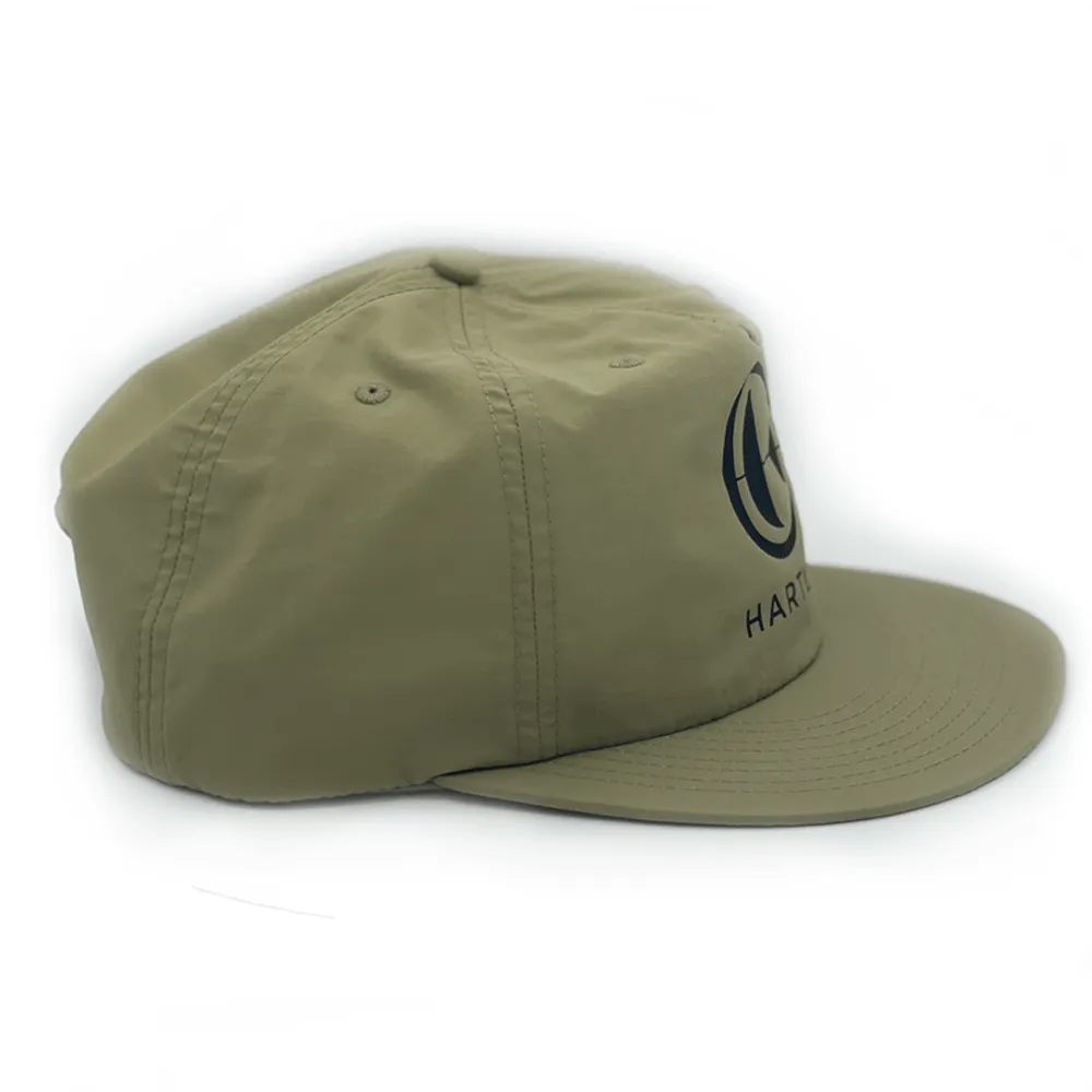 Hartlyn Overboard Quick Dry Snapback Hat - Khaki