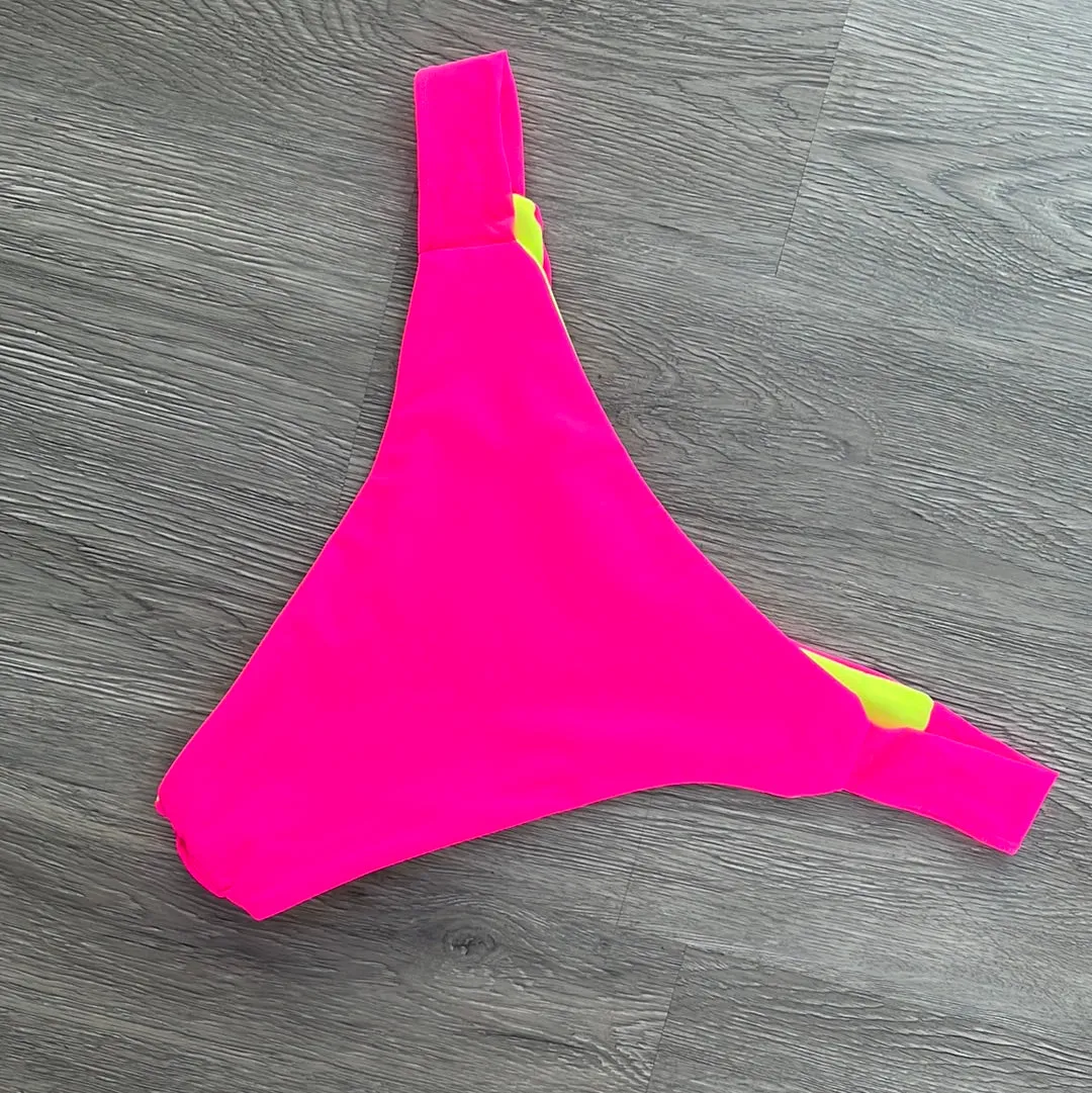 Neon Scoop Bottom Sample Piece